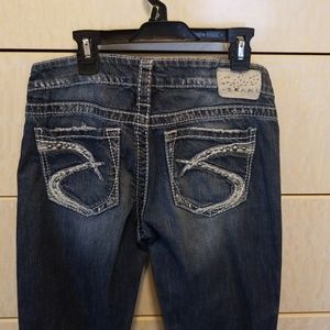 Silver Aiko skinny jeans